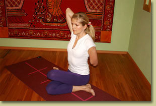 Gomukhasana - Kuhkopf